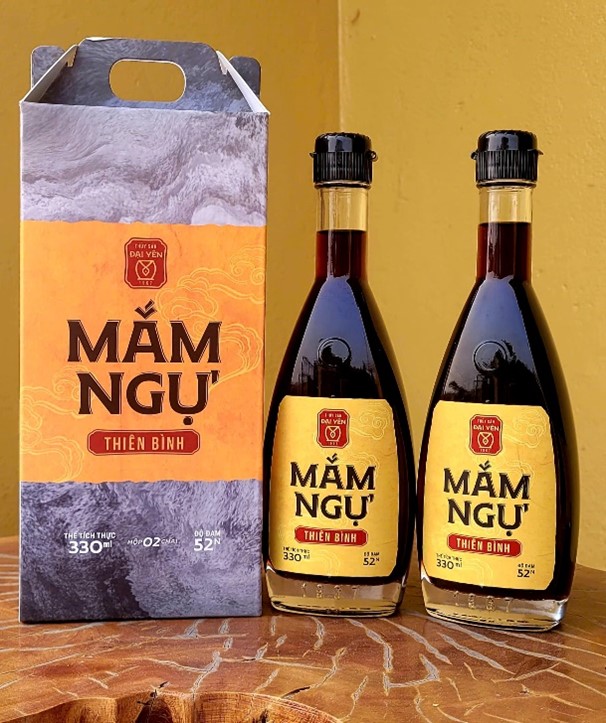 Mắm ngự Thiên Bình (hộp 2 chai 330ml) - độ đạm 52N